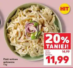 Kaufland Flaki wołowe gotowane 1 kg oferta