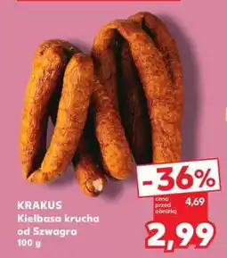 Kaufland KRAKUS Kiełbasa krucha od Szwagra 100 g oferta