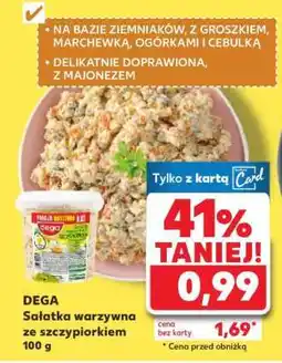 Kaufland DEGA Sałatka warzywna ze szczypiorkiem 100 g oferta