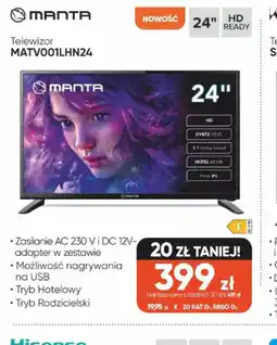 Max Elektro Telewizor Manta MATV001LHN24 oferta