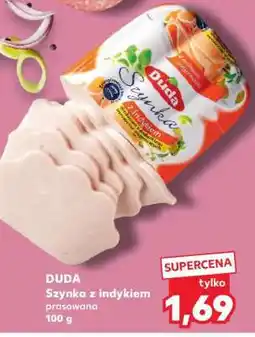 Kaufland DUDA Szynka z indykiem prasowana 100 g oferta