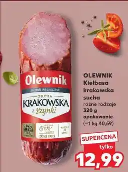 Kaufland OLEWNIK Kiełbasa krakowska sucha oferta