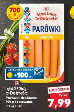 Kaufland Stąd takie Dobre! Parówki drobiowe 700 g opakowanie oferta
