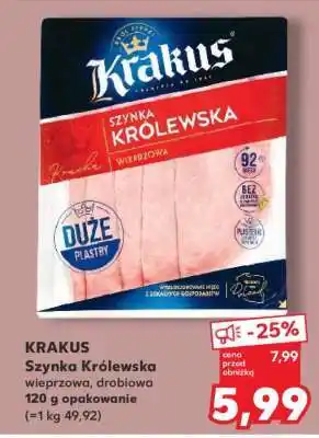 Kaufland KRAKUS Szynka Królewska oferta