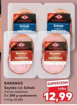 Kaufland KABANOS Szynka lub Schab oferta