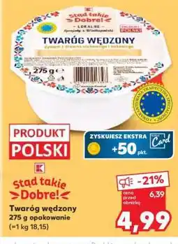 Kaufland Twaróg wędzony 275 g opakowanie oferta