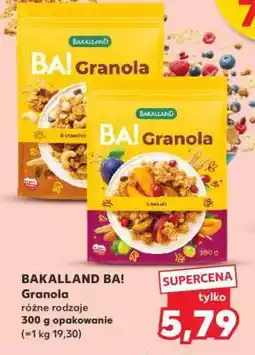 Kaufland BAKALLAND BA! Granola oferta