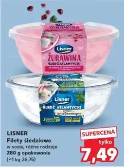Kaufland LISNER Filety śledziowe oferta