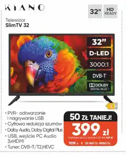 Max Elektro Kiano Telewizor SlimTV 32 oferta