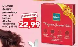 Kaufland DILMAH Zestaw prezentowy czarnych herbat 40 x 2 g opakowanie (=100 g 28,74) oferta