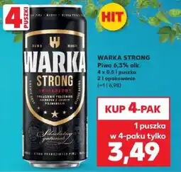 Kaufland Warka Strong oferta
