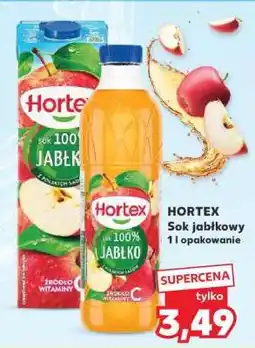 Kaufland HORTEX Sok jabłkowy 1 l opakowanie oferta