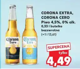 Kaufland CORONA EXTRA CORONA CERO oferta
