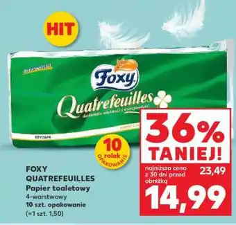 Kaufland FOXY QUATREFEUILLES oferta