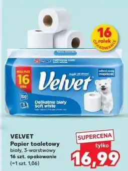 Kaufland Velvet papier toaletowy oferta