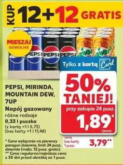 Kaufland PEPSI, MIRINDA, MOUNTAIN DEW, 7UP oferta