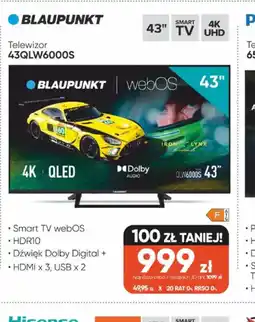 Max Elektro Telewizor Blaupunkt 43QLW6000S oferta