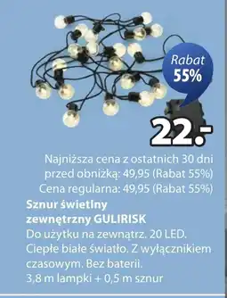 JYSK Sznur świetlny oferta