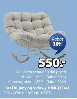 JYSK Fotel bujany oferta