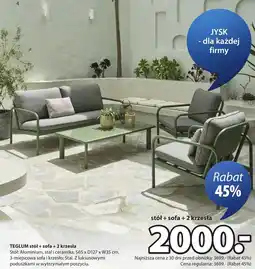 JYSK Zestaw mebli oferta