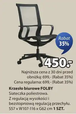 JYSK Krzesło biurowe oferta