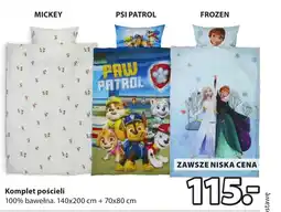 JYSK Komplet pościeli Psi Patrol oferta