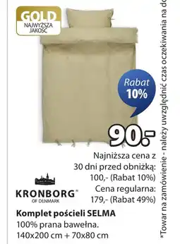 JYSK Komplet pościeli Kronborg oferta
