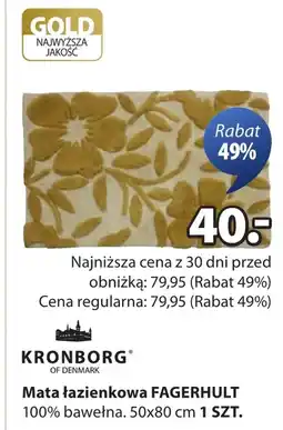 JYSK Mata łazienkowa Kronborg oferta