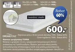 JYSK Materac Dreamzone oferta