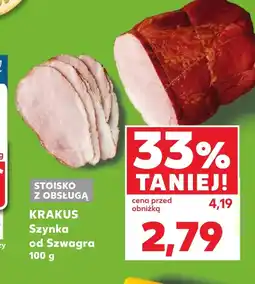Kaufland Szynka Krakus oferta