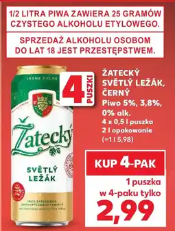 Kaufland Piwo Zatecky oferta