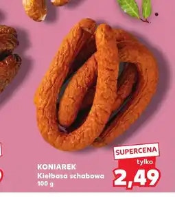 Kaufland Kiełbasa Koniarek oferta