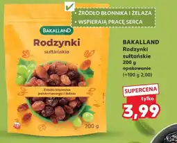 Kaufland Rodzynki Bakalland oferta