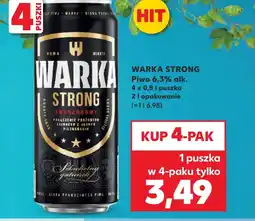 Kaufland Piwo Warka Strong oferta