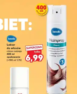 Kaufland Lakier do włosów bevola oferta