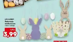 Kaufland Dekoracja wielkanocna Liv & Bo oferta