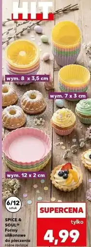 Kaufland Formy silikonowe Spice&Soul oferta