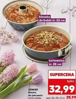 Kaufland Zenker Blacha do pieczenia różne rodzaje oferta
