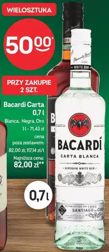 Żabka Bacardi Carta Blanca / Negra / Oro oferta