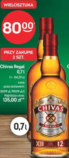 Żabka Whisky Chivas Regal 12YO oferta