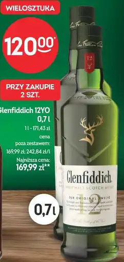 Żabka Whisky Glenfiddich 12YO oferta