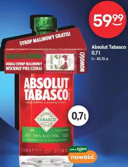 Żabka Wódka Absolut Tabasco oferta