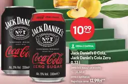 Żabka Jack Daniel's & Cola, Jack Daniel's Cola Zero oferta