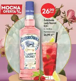 Żabka Żubrówka Lady Secret oferta