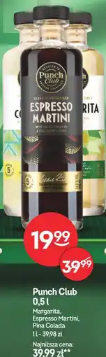 Żabka Punch Club 0,5 l (Margarita, Espresso Martini, Pina Colada) oferta