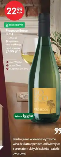 Żabka Wino Prosecco Bosco oferta