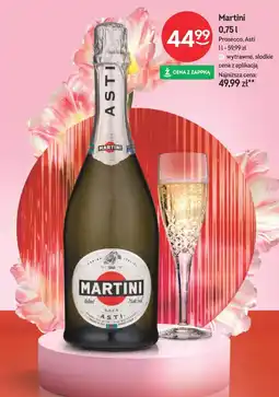 Żabka Wino musujące Martini Prosecco / Asti oferta