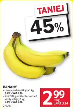 Selgros Banany oferta