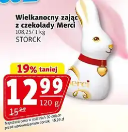 Prim Market Wielkanocny zając z czekolady Merci oferta