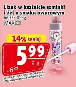 Prim Market Lizak w kształcie szminki i żel o smaku owocowym oferta